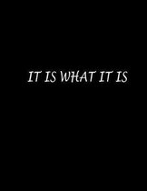 It is What it is