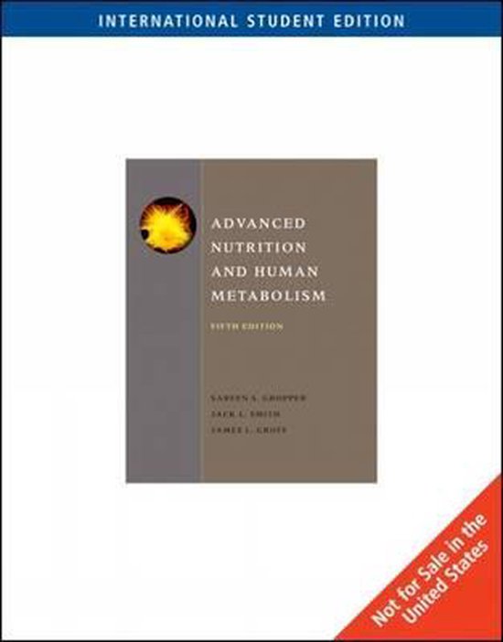 Advanced Nutrition and Human Metabolism - cover
