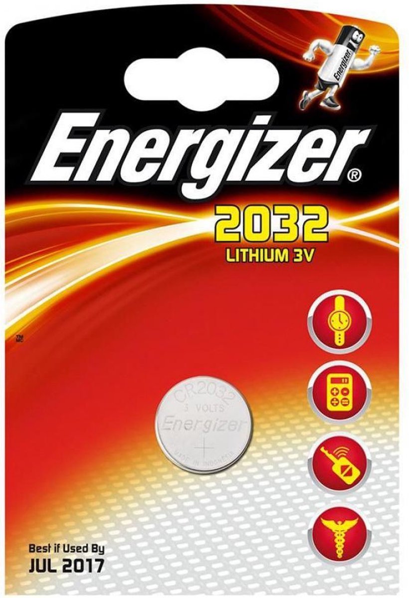 Energizer Encr2032 Lithium Knoopcel Cr2032 Fsb1 1-blister
