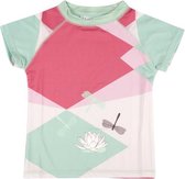 Ducksday - UV Zwemshirt - korte mouw - voor kinderen meisje - Renee - 134/140