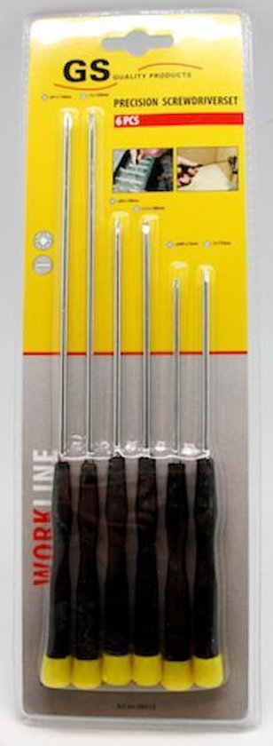 Precisie schroevendraaier set 6 delig