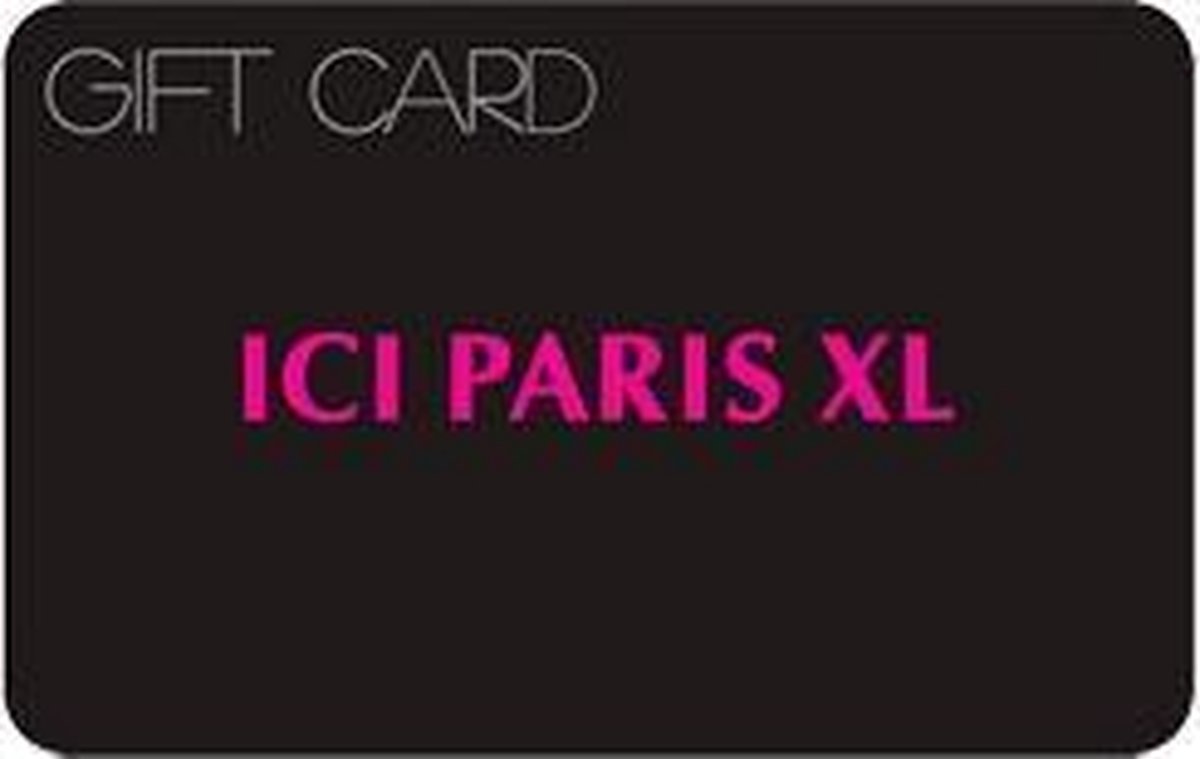 landbouw Paine Gillic Atletisch ICI Paris XL gift card - 60 euro | bol.com