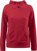 Printer Switch Fleece Hoodie Dames Rood - Maat XL