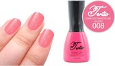 Tertio  #008 Roze Glitter - Gel nagellak - Gelpolish - Gellak