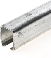 Henderson schuifdeur bovenrail 290 staal verzinkt 2000mm