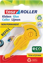 20x Tesa Roller navulling lijmroller niet-permanent ecoLogo, op blister