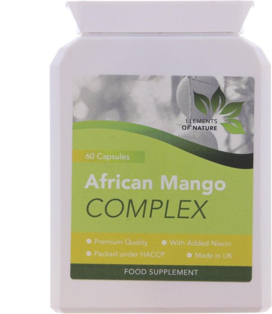 afrikaanse mango/African Mango Complex 60 Capsules