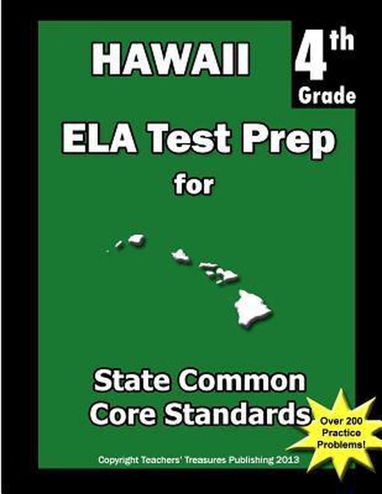 Hawaii 4th Grade Ela Test Prep - cover