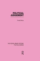 Political Judgement (Routledge Library Editions: Political Science Volume 20)