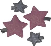 Jessidress Haarclips met sterren Meisjes Haar Baretten - Roze