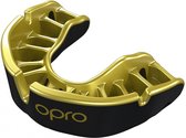 OPRO Gebitsbeschermer Self-Fit Gold Zwart/Goud Senior