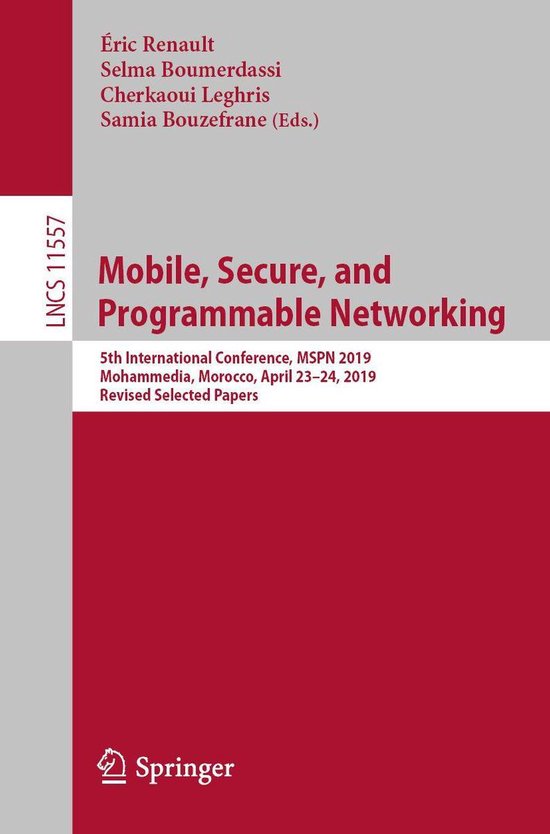 Springer Nature Proceedings Computer Science - Mobile, Secur ... - cover