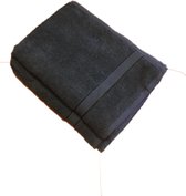 Handdoek 50x100 cm Uni Luxe Antraciet Donkergrijs - 6 stuks