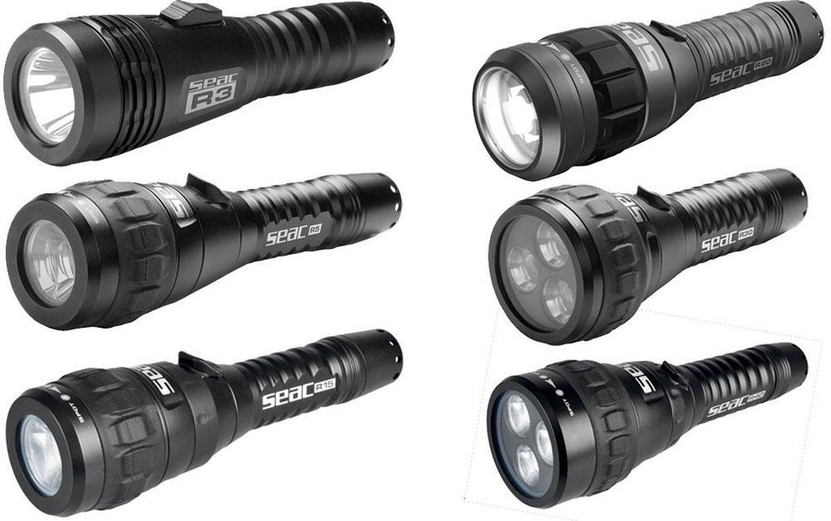 Seac Sub Oplaadbare Handlamp R30 Moby Dick