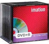 Imation DVD+R 120min/4,7Gb 10 stuks in slimcase