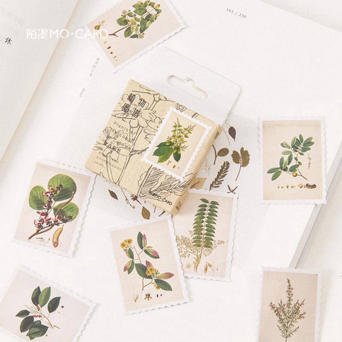 90 Stuks Leuke Scrapbook Stickers – Botanisch – Knutselen – Hobby – Stickers – Decoratie – Versiering