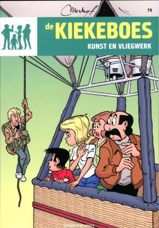 Cover van het boek 'De Kiekeboes 079 Kunst en vliegwerk'