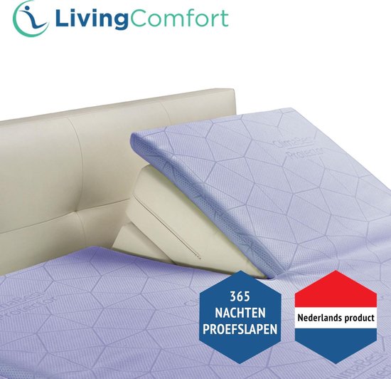 Excellence Koudschuim Splittopper 180 x 200 cm