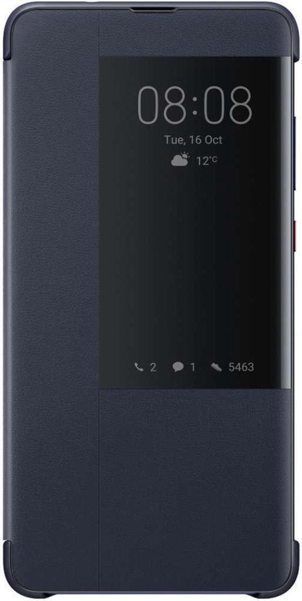 View Flip Smart Cover voor Huawei Mate 20 – Donkerblauw