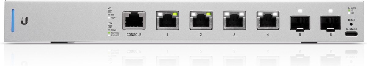Ubiquiti UniFi Switch XG - Netwerkswitch - Fully Managed - 6 poorten - 210W PoE
