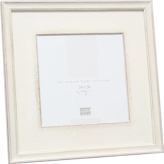 Deknudt Frames wit geschilderd met pptt, hout fotomaat 20x25 cm
