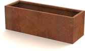 Ferdec CorTenstaal bloembak – 120x40x40cm