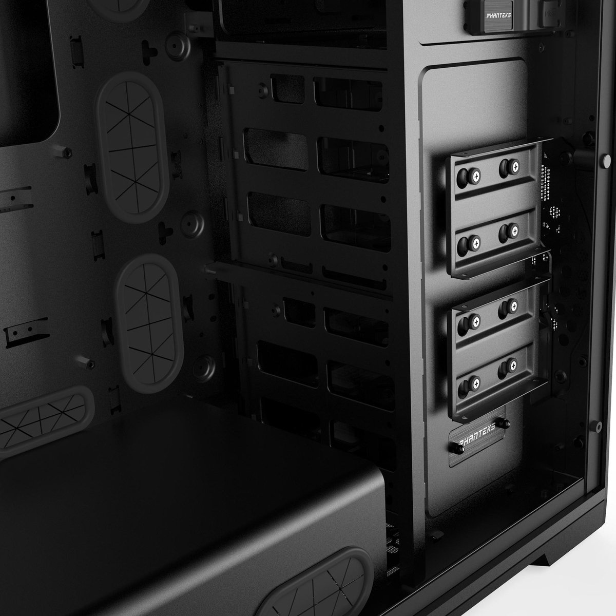 Phanteks (Ph-Es614Ptg_Bk) Enthoo Pro Eatx, Pg, Chassis, Tempered Glass, behuizing - afbeelding 4