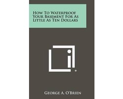 How to Waterproof Your Basement for as Little as Ten Dollars
