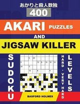 400 Akari puzzles and Jigsaw killer sudoku. Hard - very hard levels.