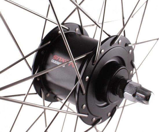 bol.com | Vwp Voorwiel 28 X 1 5/8 X 1 3/8 Inch Shimano Naafdynamo Zwart