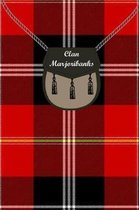 Clan Marjoribanks Tartan Journal/Notebook