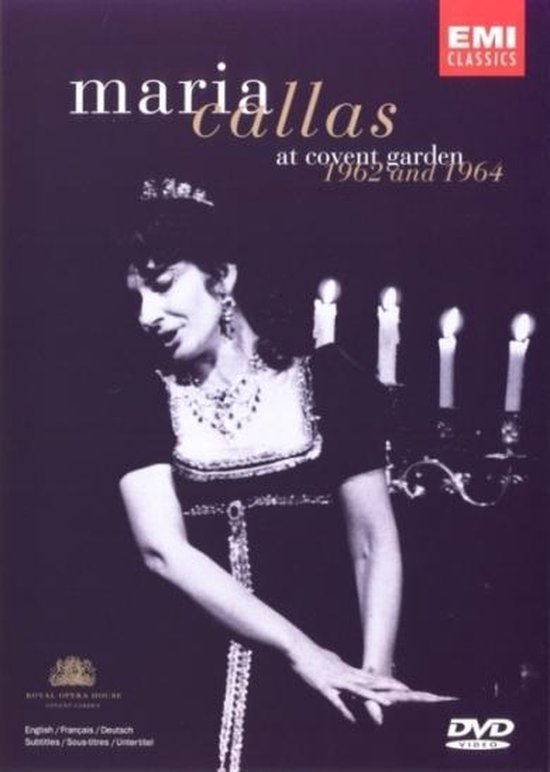 Cover van de film 'Maria Callas - Live At Covent Garden'