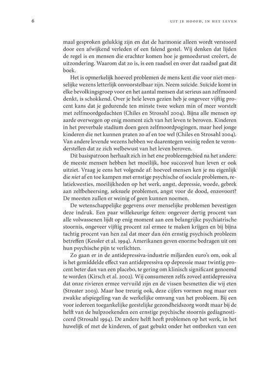 Pagina uit een boek met tekst over de effectiviteit van therapieën.