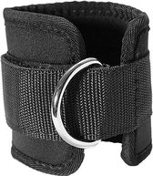 DW4Trading® Enkelband met D-ring straps zwart