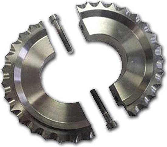 Coupe transversale inox divisible TOR Marine Ø80mm pour arbre d'hélice Ø25mm