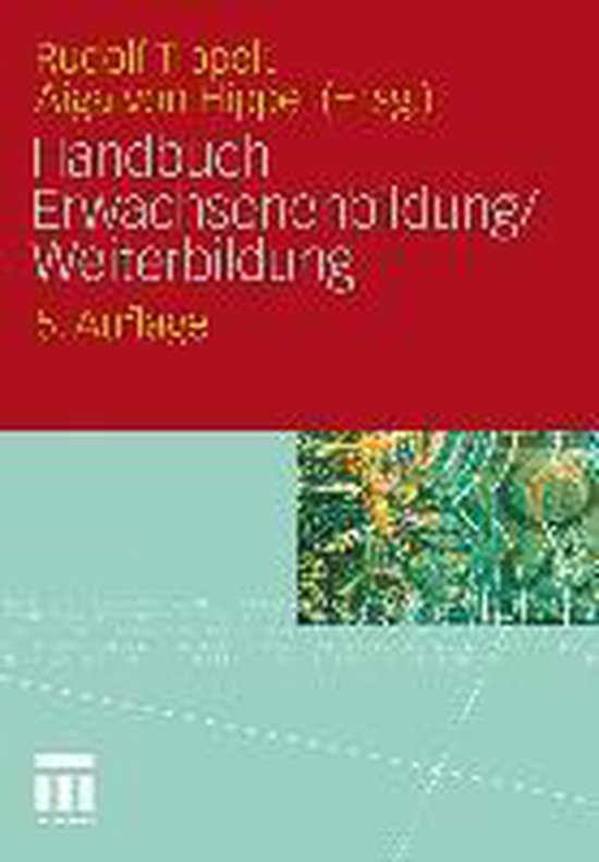 Handbuch Erwachsenenbildung/Weiterbildung - cover