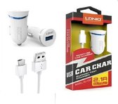 Autolader 2.1A met Type C USB Kabel geschikt voor o.a Samsung Galaxy A3 A5 2017 A8 A9 2018