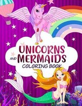 Mermaid Unicorn Colouring