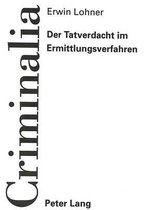 Der Tatverdacht Im Ermittlungsverfahren