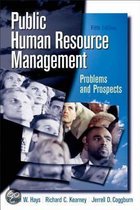Public Human Resource Management