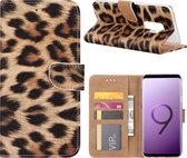 Xssive Hoesje voor Samsung Galaxy S9 Plus G965 - Book Case - Luipaard