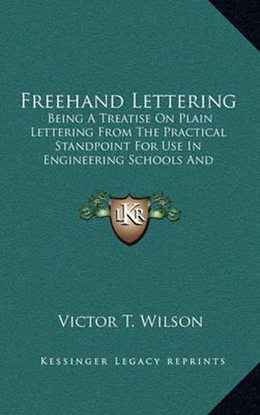 FreeHand Lettering, Victor T Wilson | 9781164209508 | Boeken | bol