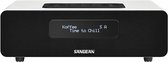 Sangean-DDR-36 - Radio met Bluetooth en DAB+ - Wit