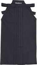 Aikido Hakama zwart Polyester-Rayon/kunstzijde - Kleur: Zwart, 25