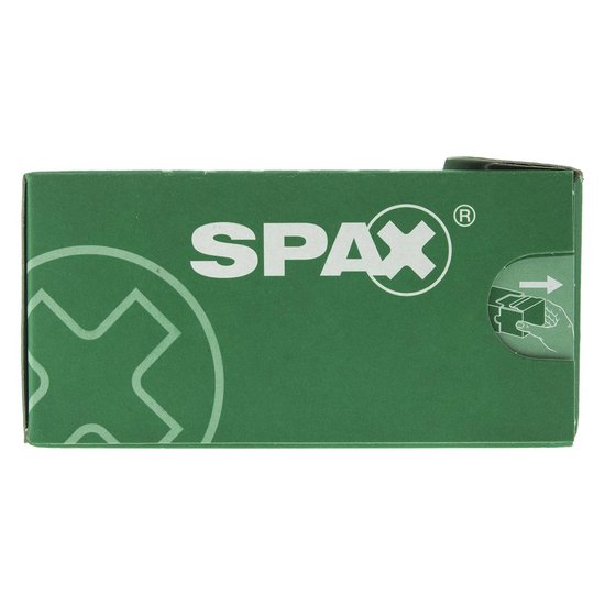 Spax Spaanplaatschroef RVS PK 5.0 x 80 (100) - 100 stuks - Spax