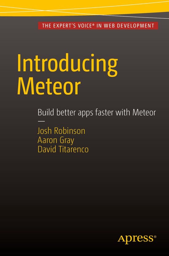 Professional and Applied Computing (R0) - Introducing Meteor - cover