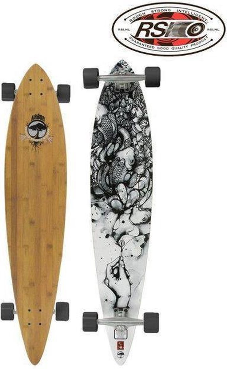 Arbor Bamboo Timeless Longboard complete