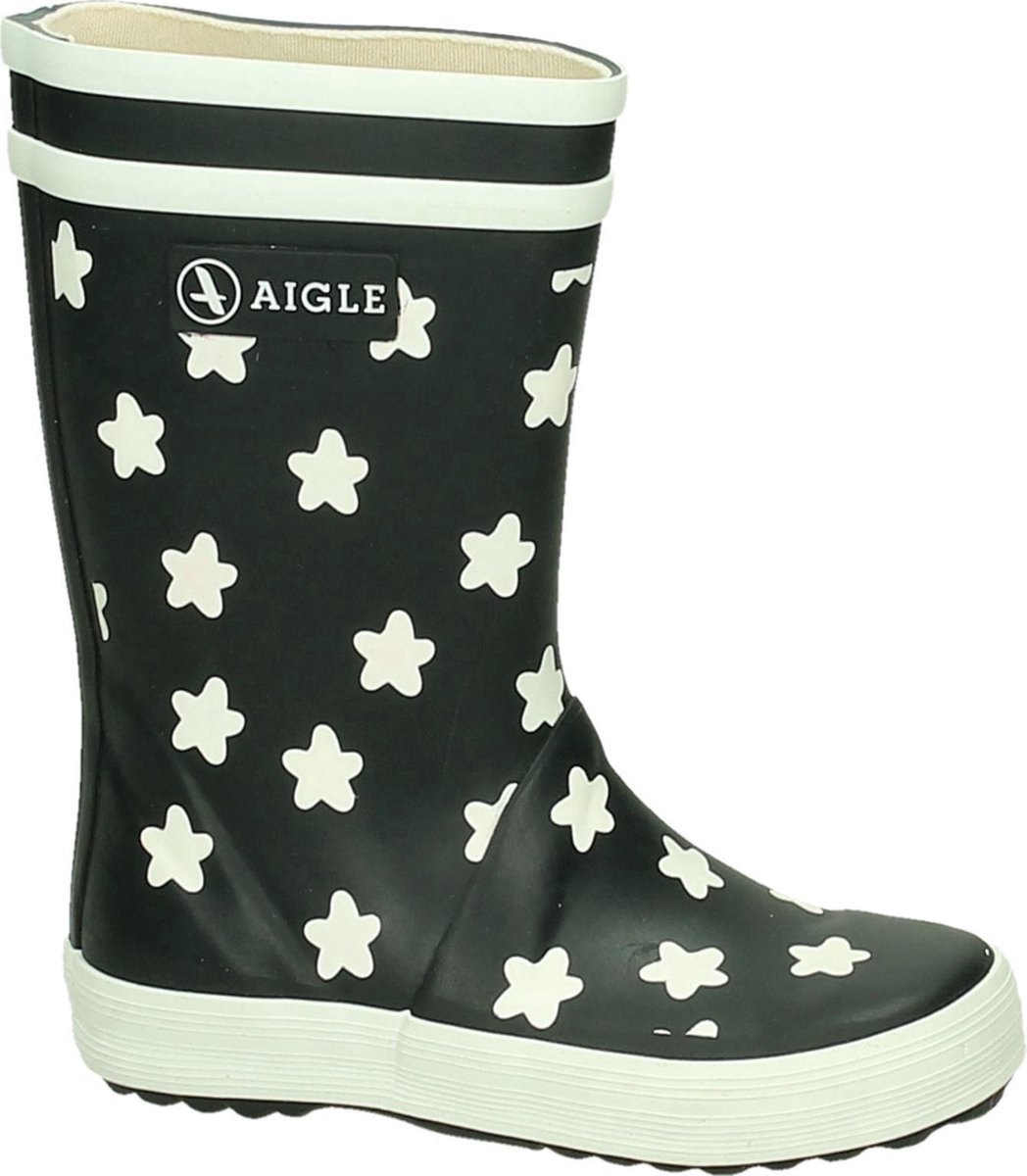 Aigle - Lolly Pop - Regenlaarzen - Meisjes - Maat 33 - Blauw - Marine Etoil