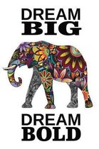 DREAM BIG DREAM BOLD a daily journal notebook