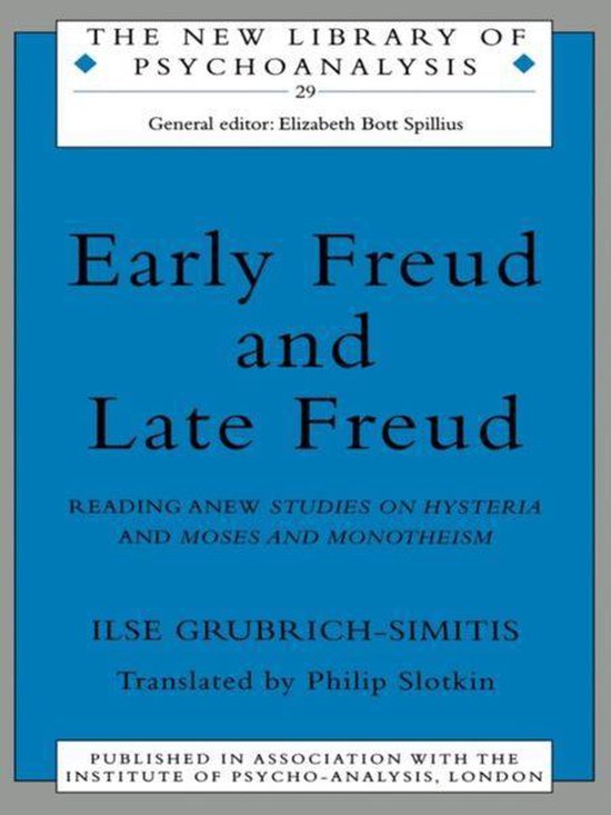 The New Library of Psychoanalysis - Early Freud and Late Fre ... - cover